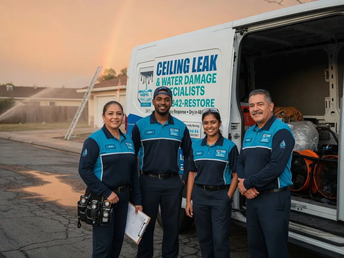 Ceiling Leak Cleanup company in Pickett, WI