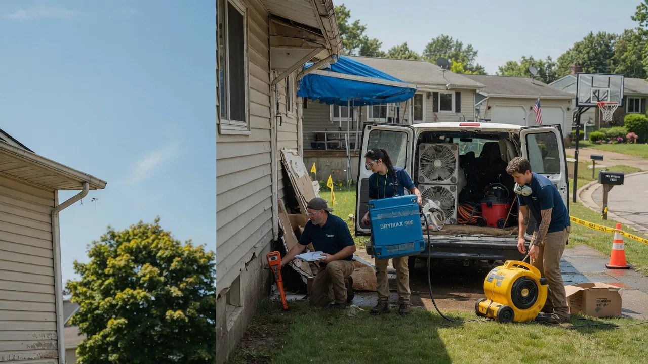 Ceiling Leak Cleanup in Pickett, WI near me