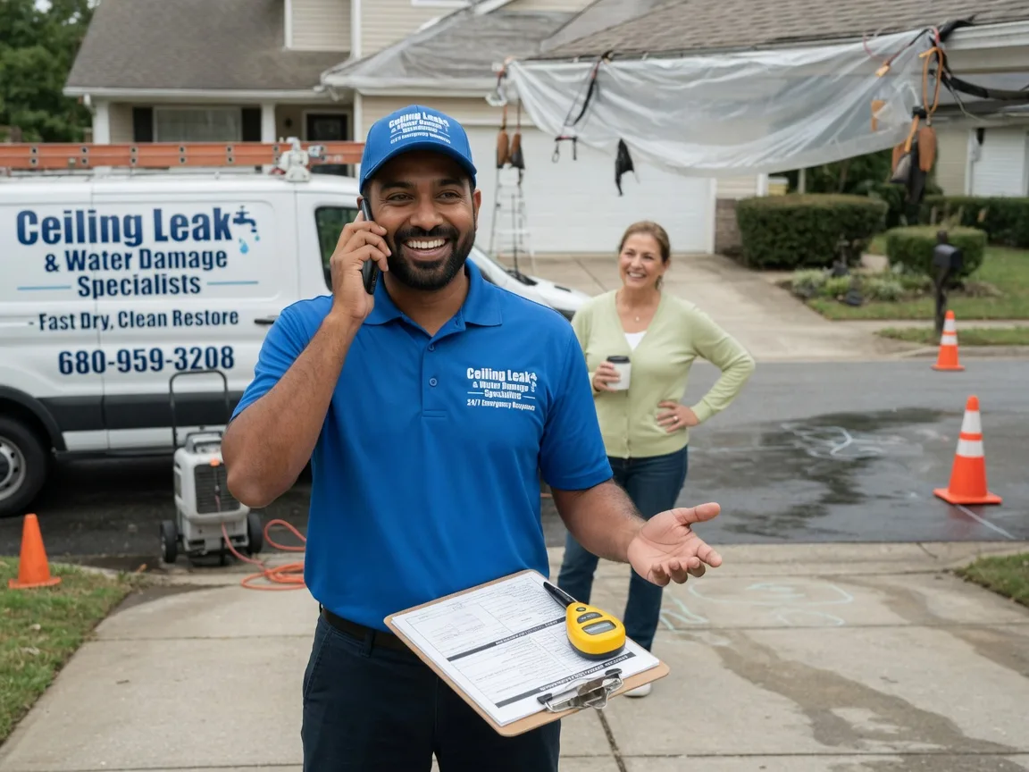 Ceiling Leak Cleanup Pickett, WI FAQs